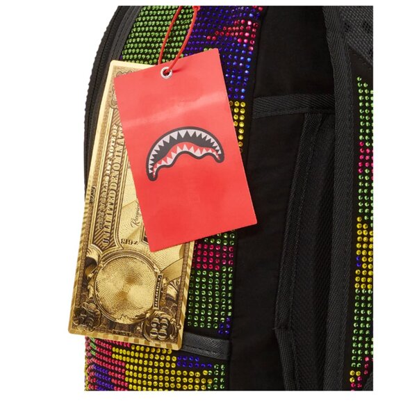 Sprayground “Trinity Inverted Reality” Backpack – 18″ Multicolor Crystals – NWT - Picture 8 of 9